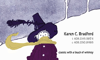 Karen Bradford calling card